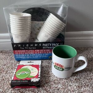 Friends Series Party Pack, Trivia Coasters and Mug
